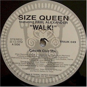 SIZE QUEEN - Walk!