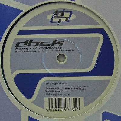 DBSK (BILLY 'DANIEL' BUNTER & STEVE KNIGHT) - Keep It Coming