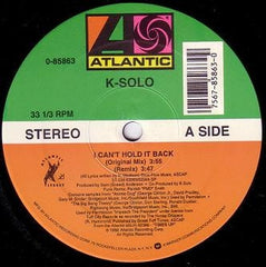 K-SOLO - I Can't Hold It Back