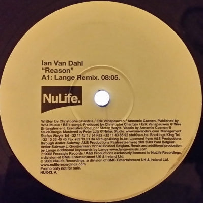 IAN VAN DAHL - Reason