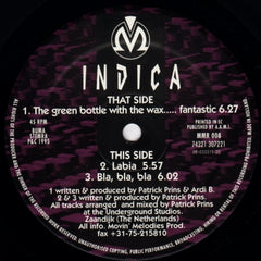 INDICA - The Green Bottle With The Wax..... Fantastic