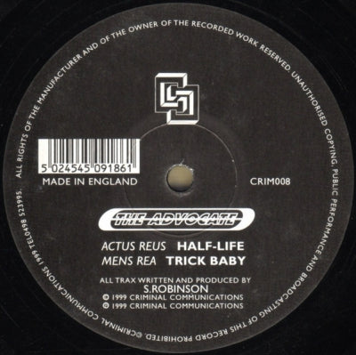 THE ADVOCATE - Half-Life / Trick Baby