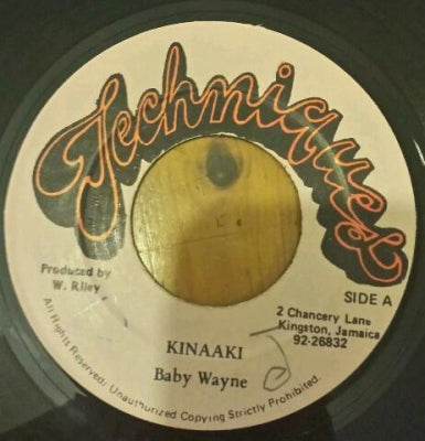 BABY WAYNE - Kinaaki / Version