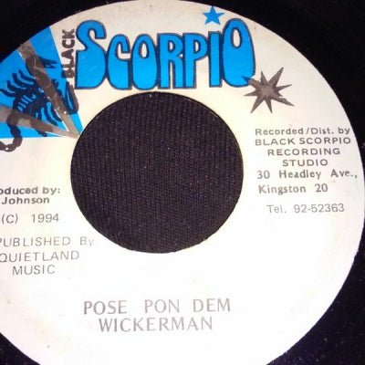 WICKERMAN - Pose Pon Dem