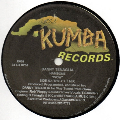 DANNY TENAGLIA PRESENTS HAMBONE - Wow