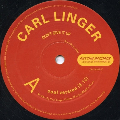 CARL LINGER - Don't Give It Up