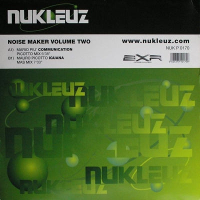 VARIOUS (MARIO PIU' / MAURO PICOTTO) - Noise Maker Volume Two (Communication / Iguana)