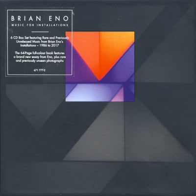 BRIAN ENO - Music For Installations