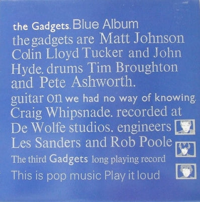 THE GADGETS - Blue Album
