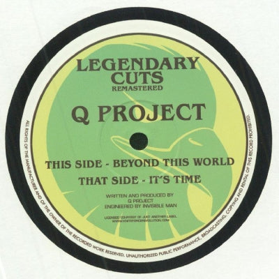 Q PROJECT - Beyond This World / It’s Time
