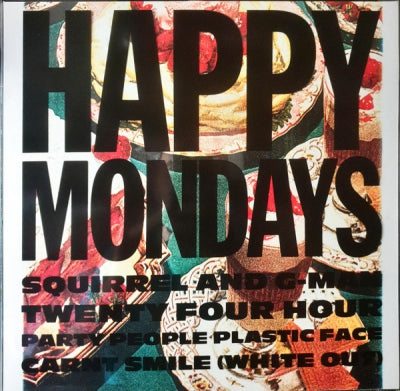 HAPPY MONDAYS - Squirrel And G-Man Twenty Four Hour Party People Plastic Face Carnt Smile (White Out)