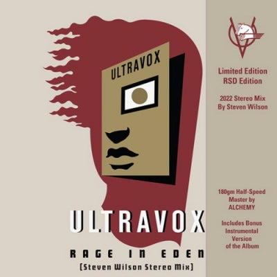 ULTRAVOX - Rage In Eden [Steven Wilson Stereo Mix]