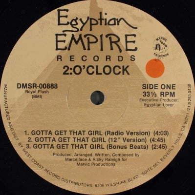2:O'CLOCK - Gotta Get That Girl
