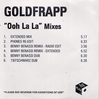 GOLDFRAPP - Ooh La La