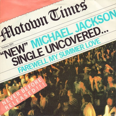 MICHAEL JACKSON - Farewell My Summer Love