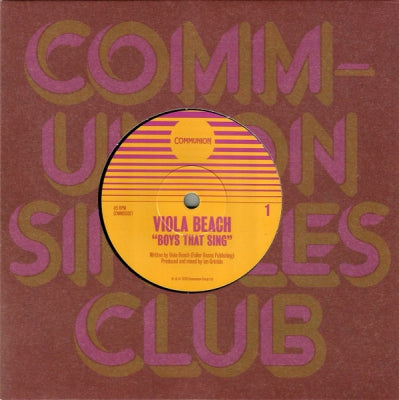 VIOLA BEACH - Boys That Sing / Like A Fool