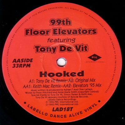 99TH FLOOR ELEVATORS FEATURING TONY DE VIT - Hooked