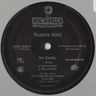 TEAIRRA MARI - No Daddy