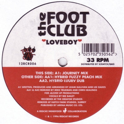 THE FOOTCLUB - Loveboy