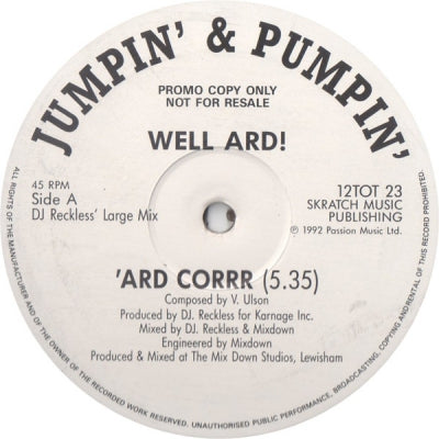 WELL ARD! - 'Ard Corrr