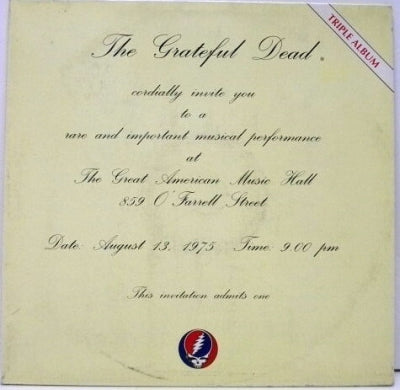 GRATEFUL DEAD - One From The Vault