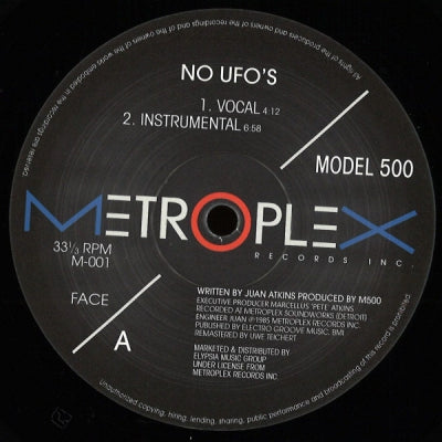 MODEL 500 - No UFO'S / Future
