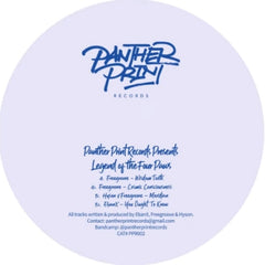 VARIOUS (FREEGROOVE / HYSON & FREEGROOVE / HYSON & FREEGROOVE) - Legend Of The Four Paws EP