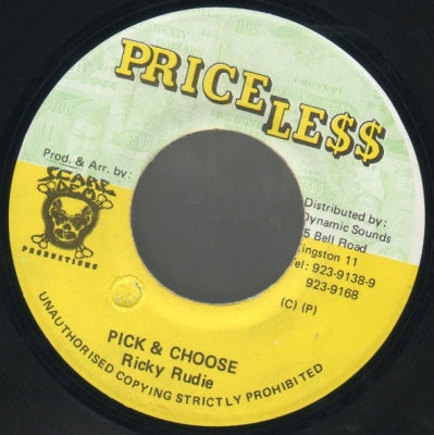 RICKY RUDIE - Pick & Choose / Version (Tight Clothes)