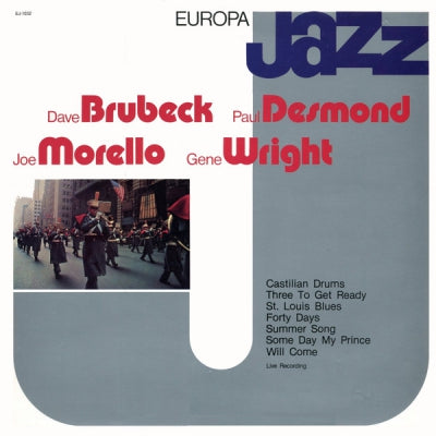 DAVE BRUBECK, PAUL DESMOND, JOE MORELLO & GENE WRIGHT - Europa Jazz Live