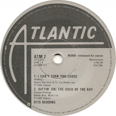 OTIS REDDING / ARETHA FRANKLIN - I Can't Turn You Loose / (Sittin' On) The Dock Of The Bay / Respect / Think