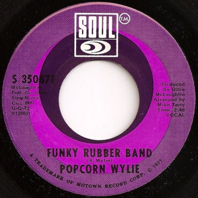 POPCORN WYLIE - Funky Rubber Band / Instrumental