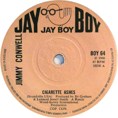 JIMMY CONWELL - Cigarette Ashes / Second Hand Happiness
