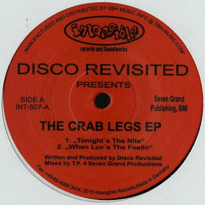 DISCO REVISITED - The Crab Legs EP
