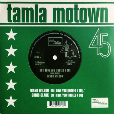 FRANK WILSON / CHRIS CLARK - Do I Love You (Indeed I Do)