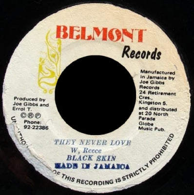 BLACK SKIN / THE PROFESSIONALS - They Never Love / No Love