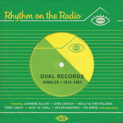 VARIOUS - Rhythm On The Radio - Oval Records Singles 1974-1987
