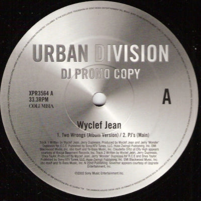 WYCLEF JEAN - Two Wrongs (Don't Make It Right)