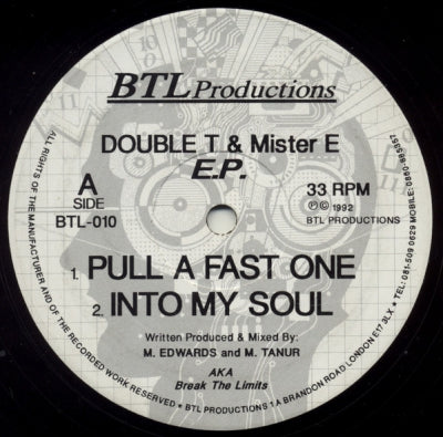 DOUBLE T & MISTER E - E.P.