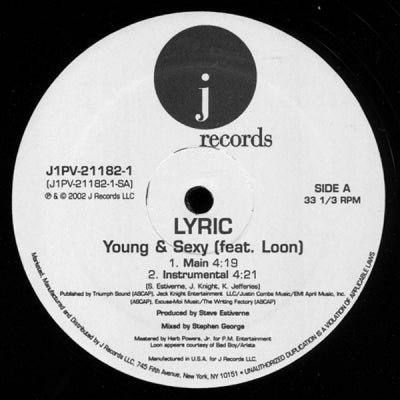 LYRIC FEATURING LOON - Young & Sexy
