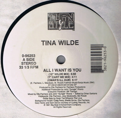 TINA WILDE - All I Want Is You