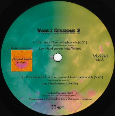 LARRY HEARD  - Vault Sessions 2