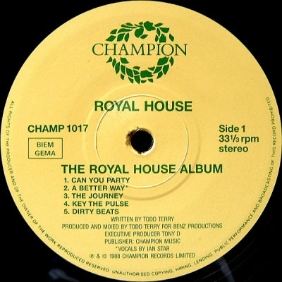 ROYAL HOUSE - Can You Party?