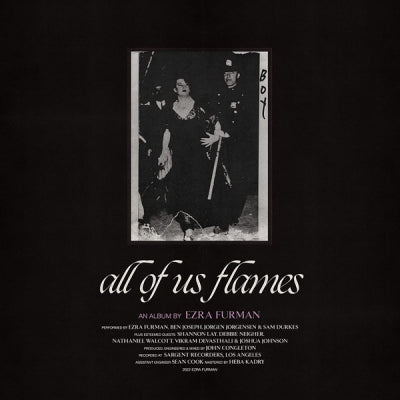 EZRA FURMAN - All Of Us Flames