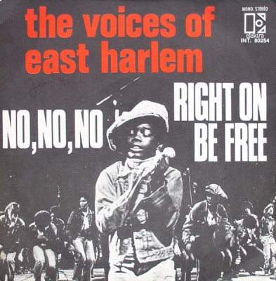 THE VOICES OF EAST HARLEM - No, No, No / Right On Be Free