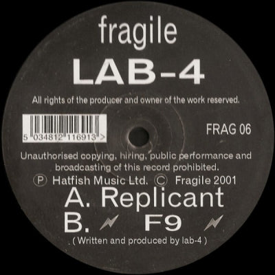 LAB-4 - Replicant / F9