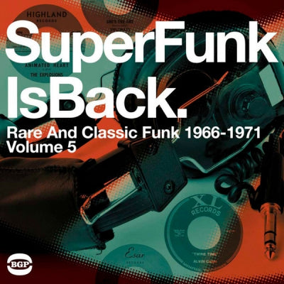 VARIOUS - SuperFunk Is Back. Rare And Classic Funk 1968-1977