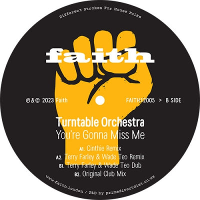 TURNTABLE ORCHESTRA - You're Gonna Miss Me