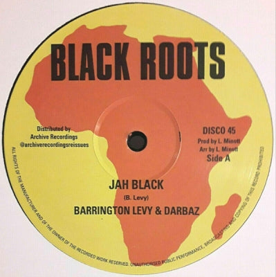 BARRINGTON LEVY & DARBAZ / ROBERT EMMANUEL - Jah Black / Leave Natty Business