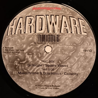 GENOTYPE / MONOCHROME & SUBPHONICS - Square Waves / Capacity