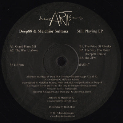 DEEP88 & MELCHIOR SULTANA - Still Playing